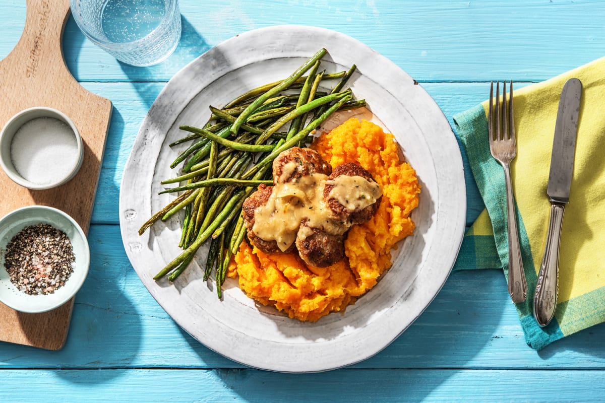 Galettes de porc au parmesan