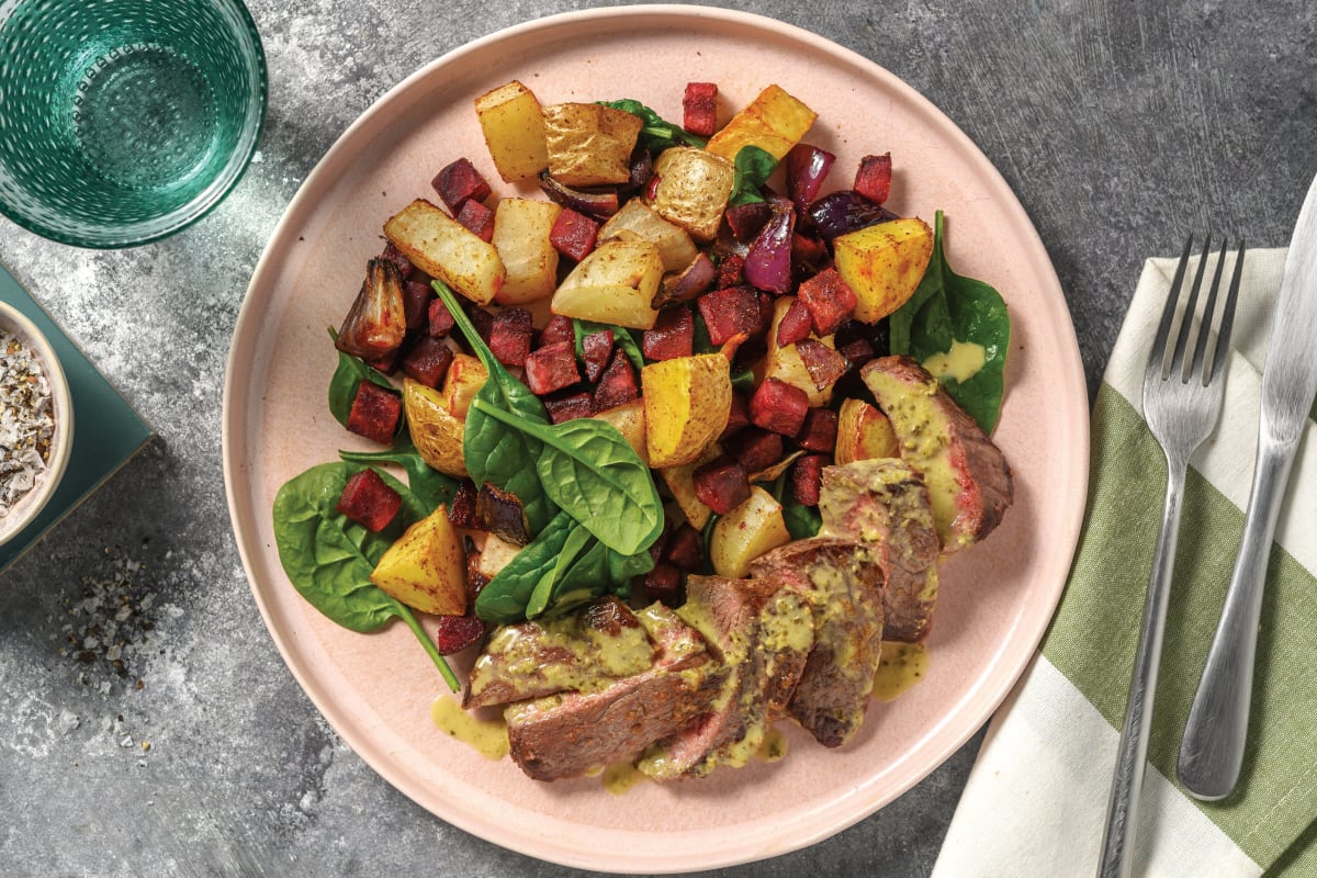Easy Seared Garlic Butter Steak