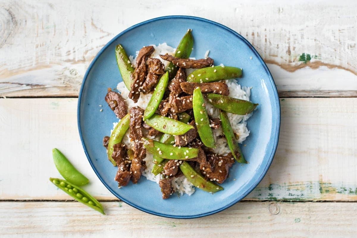 Sesame Beef Stir Fry