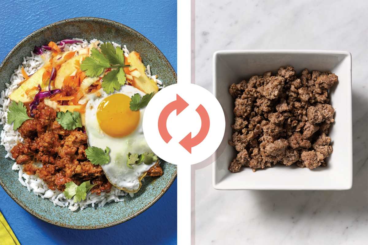 Ginger-Lemongrass Beef Bowl 