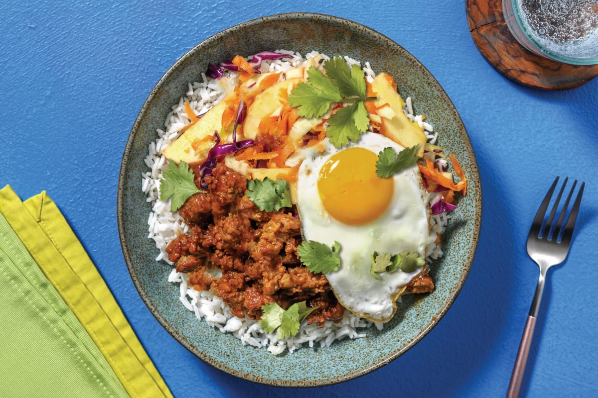 Ginger-Lemongrass Pork Bowl