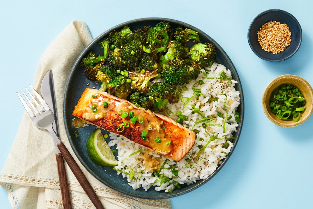 Ginger Lime Salmon Recipe Hellofresh