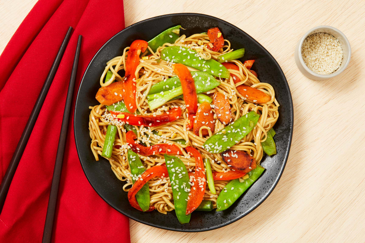 Ginger Soy Noodle Stir-Fry