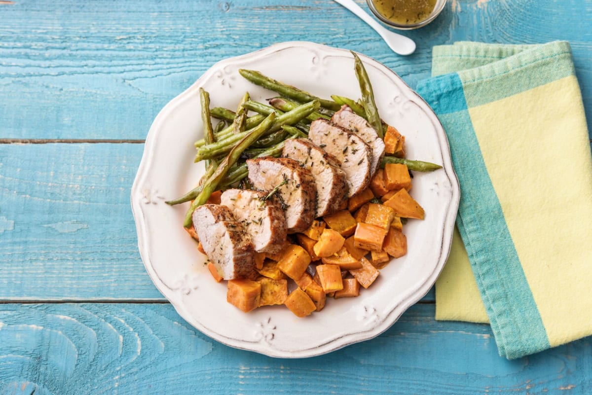 Honey-Glazed Pork Tenderloin