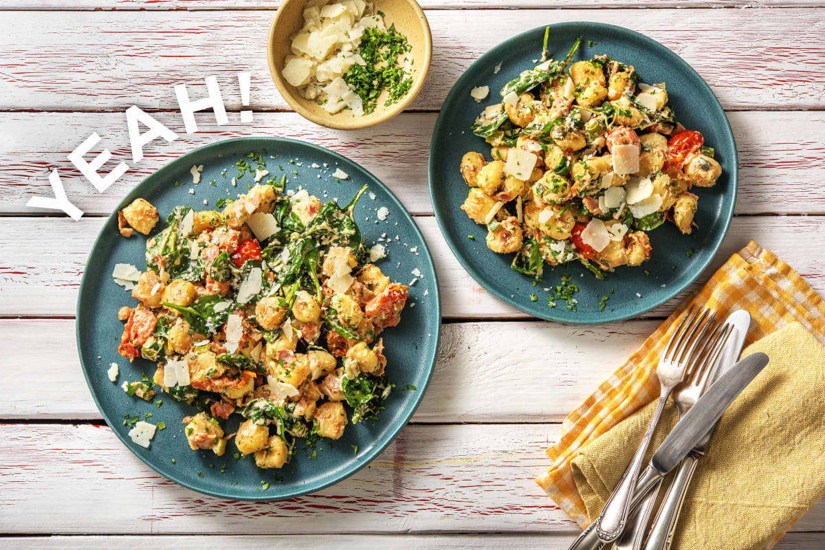Gnocchi mit Bacon
