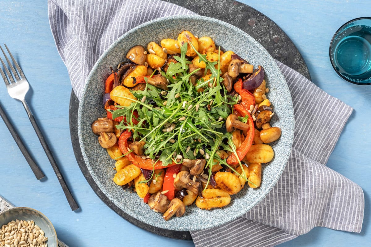 Gnocchipfanne mit Antipasti-Gemüse