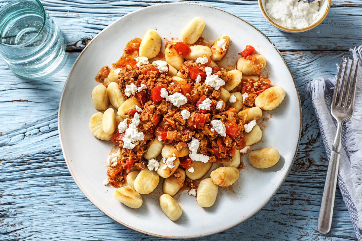 Gnocchi in Tomato Sauce