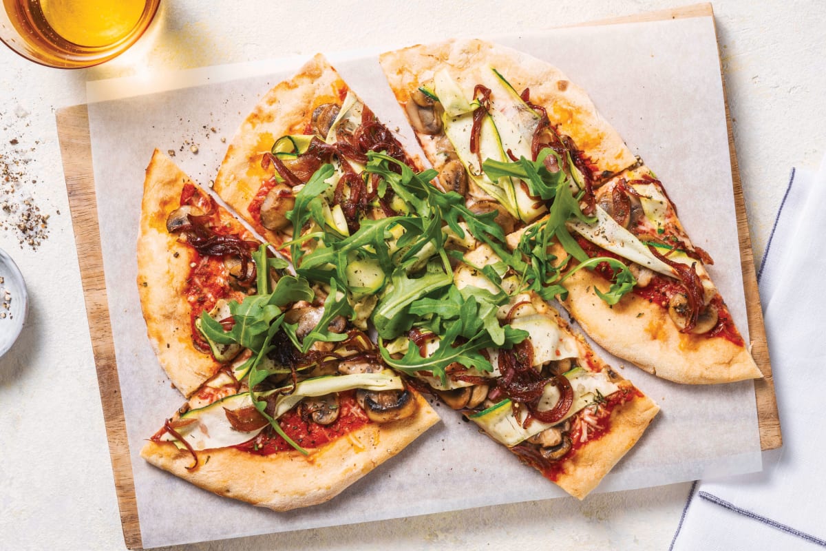 Mushroom & Caramelised Onion Pizza