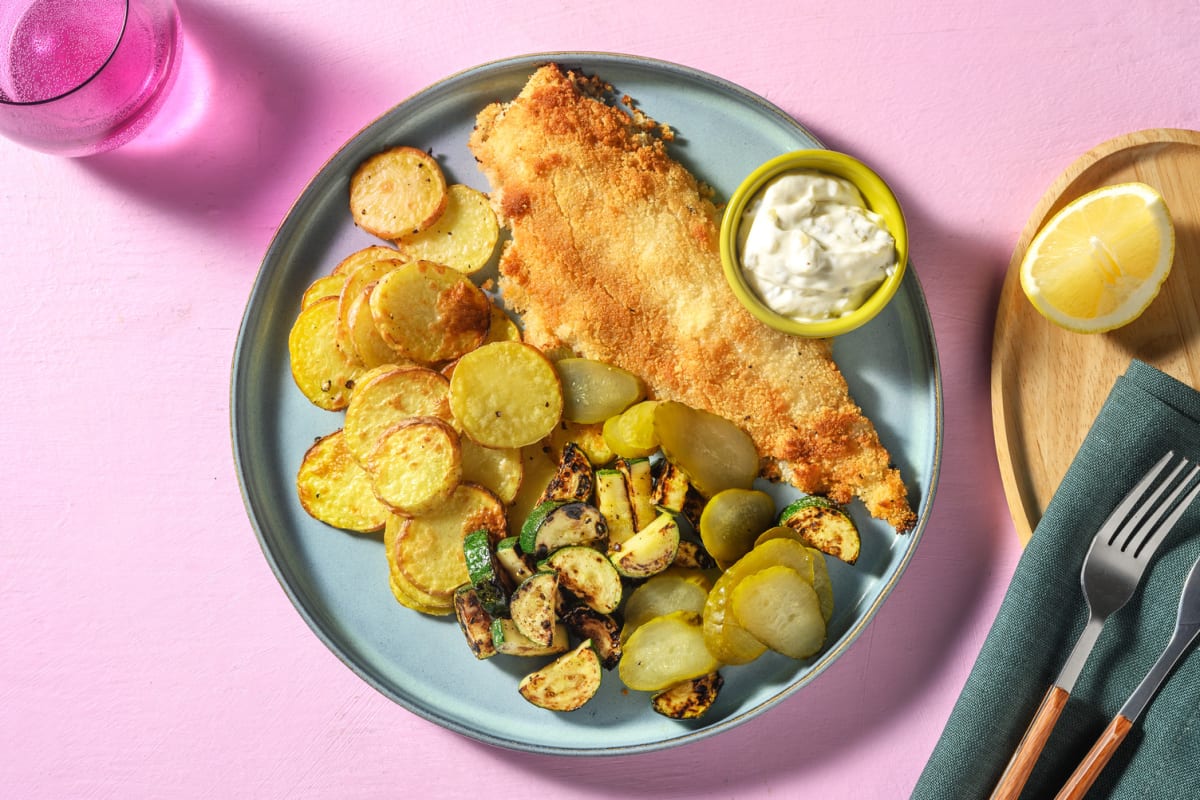 Golden Breaded Barramundi