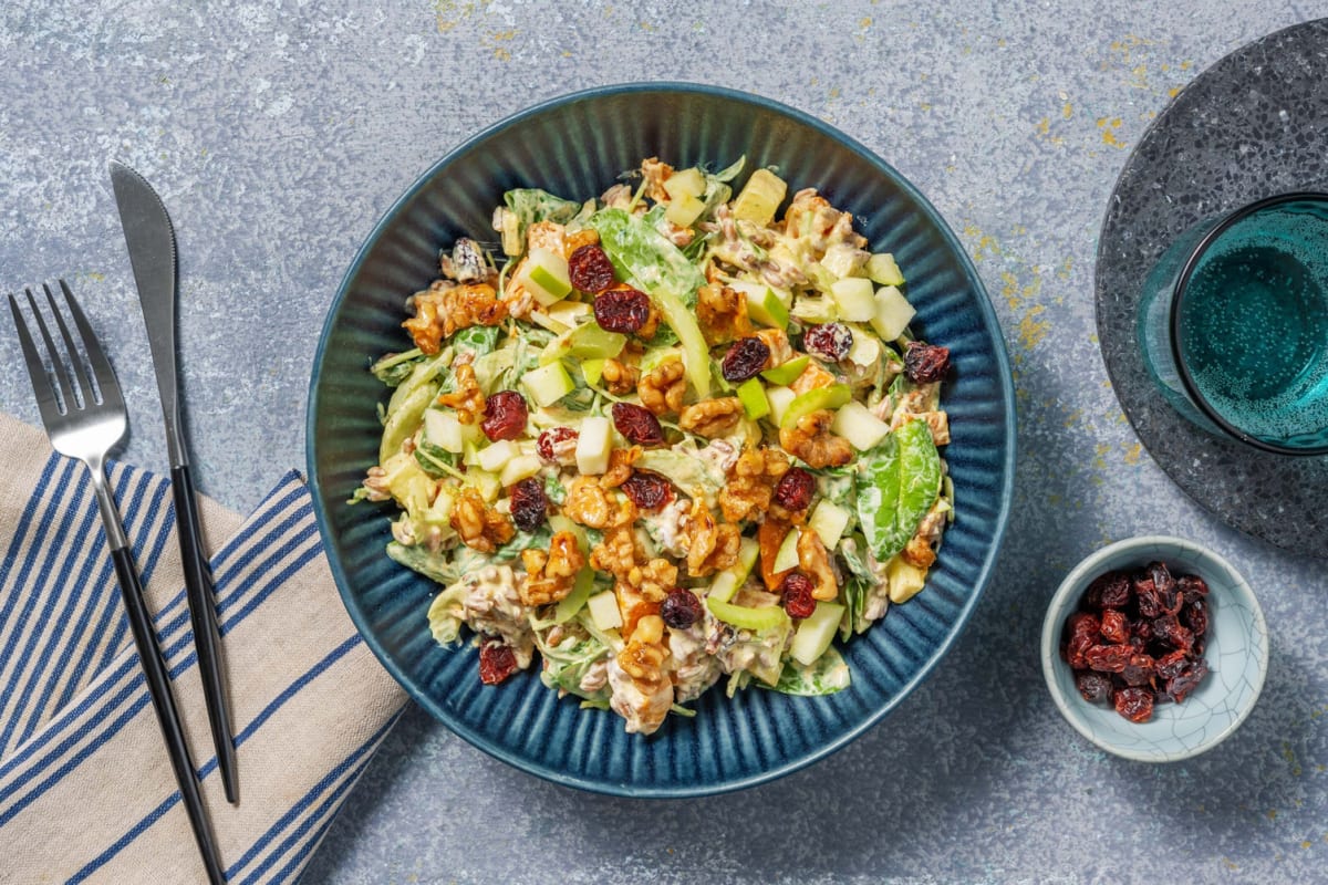 Grain, Cranberry and Apple Salad