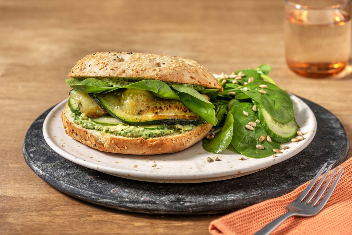 Green Goddess Sandwich! mit Avocado