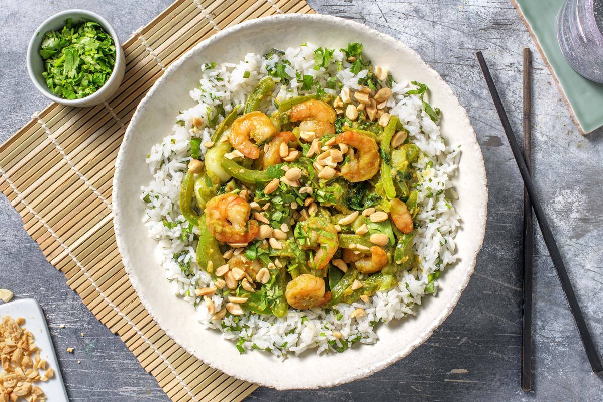 Green Thai Prawn Stir Fry Recipe HelloFresh