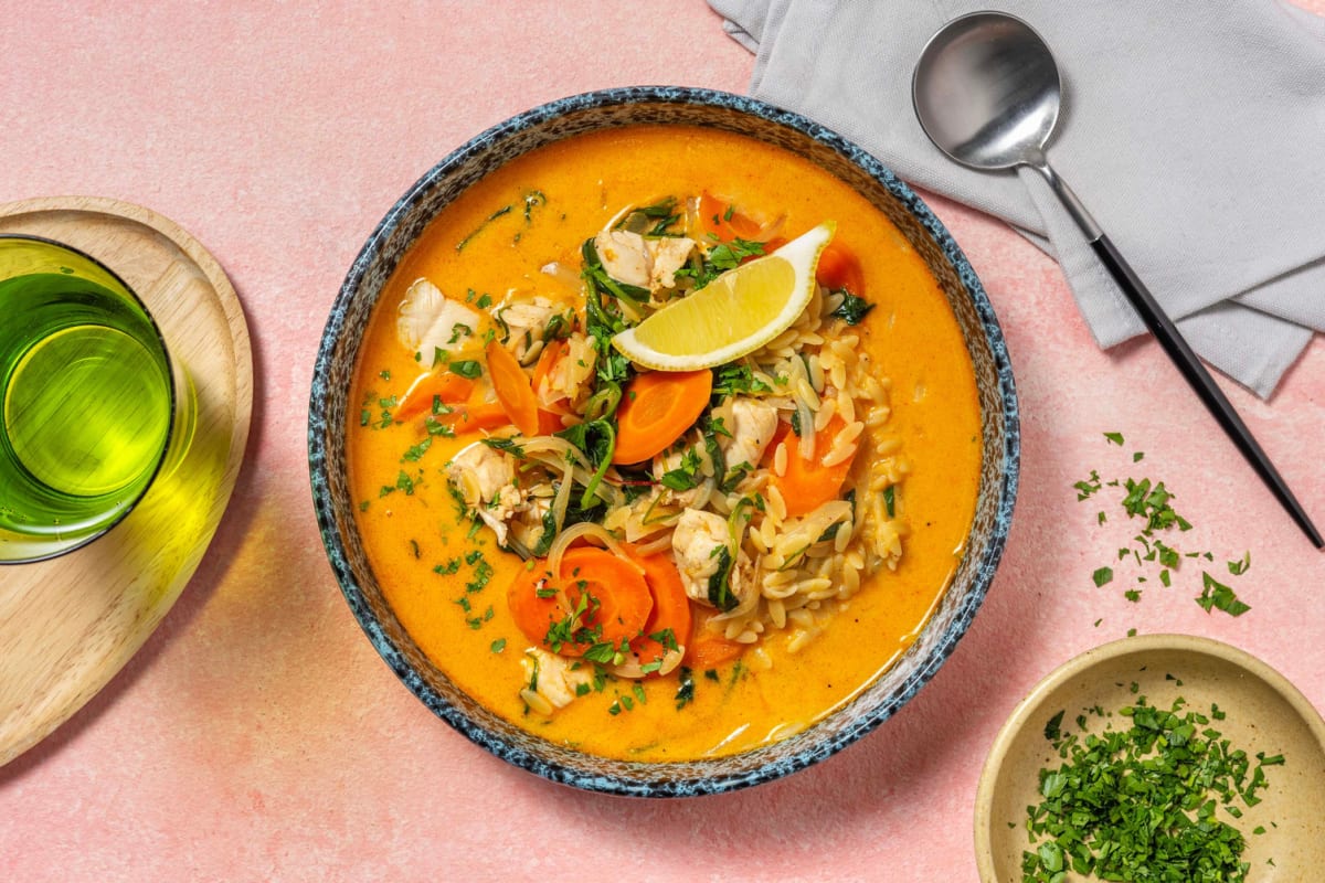 Griechische Hähnchen-Zitronen-Suppe Rezept | HelloFresh