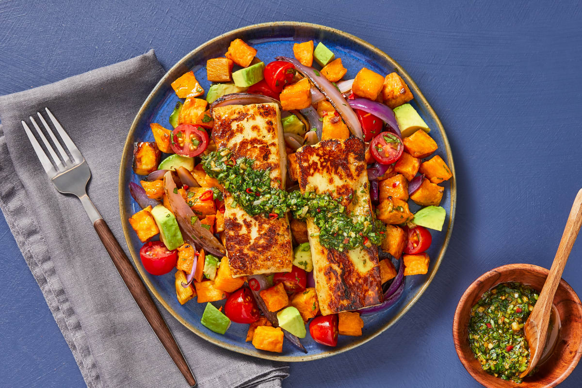 Grilled Cheese & Veggie Jumble Recipe | HelloFresh