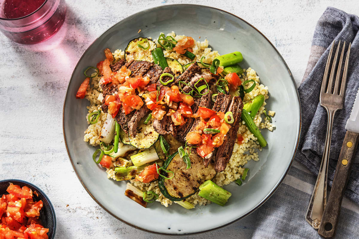 Grilled Mediterranean Steak