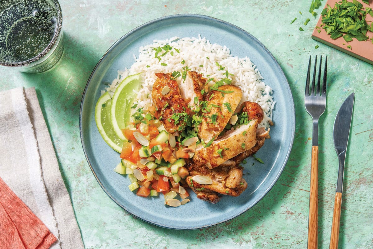 Chermoula-Honey Chicken