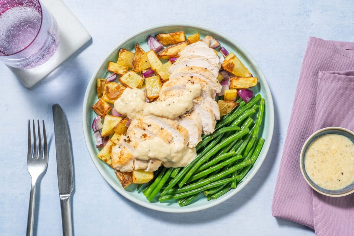 Classic Roasted Chicken Thigh Sheet Pan