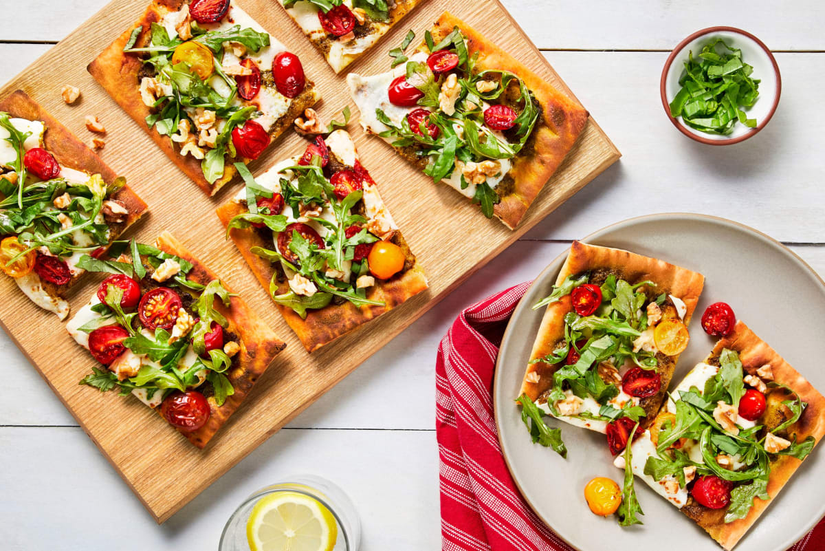 Heirloom Tomato Flatbreads