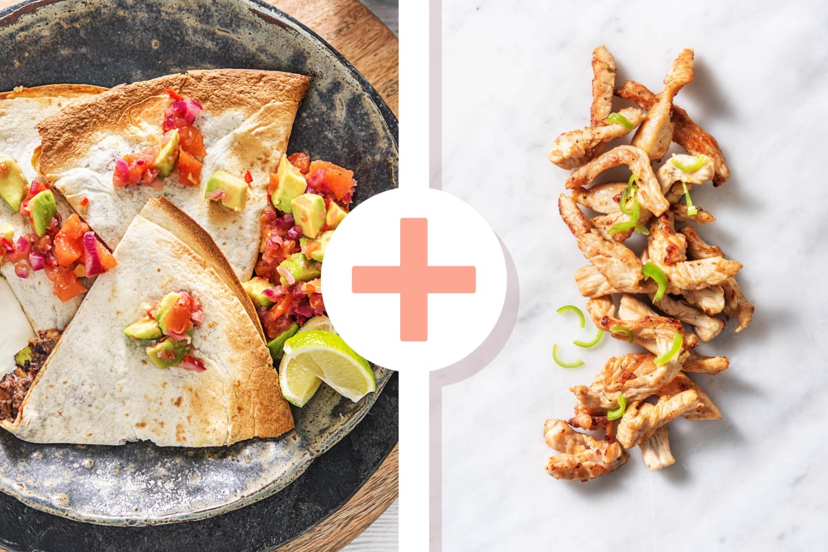 Quesadillas Mit Extra Putenbrust Rezept Hellofresh