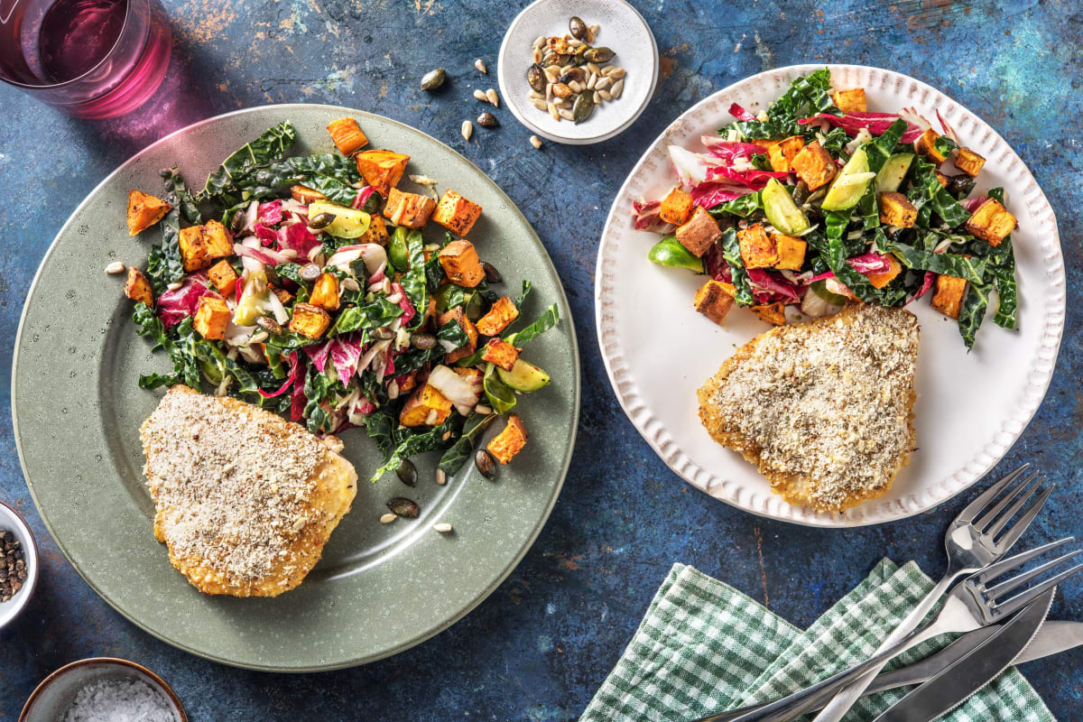 Herb-Crusted Honey-Mustard Chicken