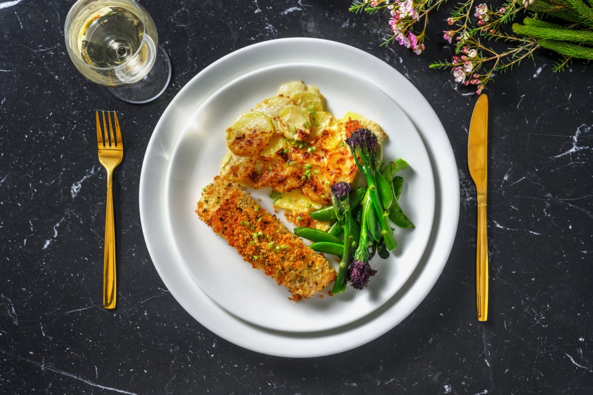 Herby Crusted Salmon