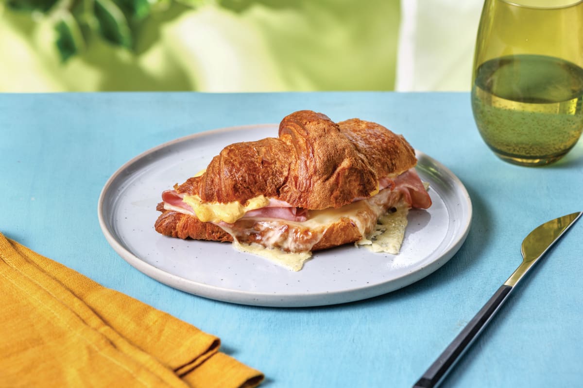 Ham & Cheese & Dijon Croissant Kit