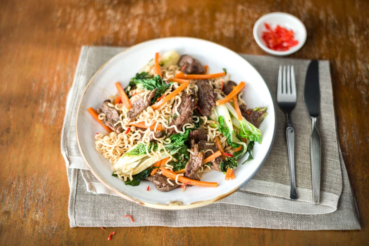 Hoisin Beef Sizzle Stir Fry