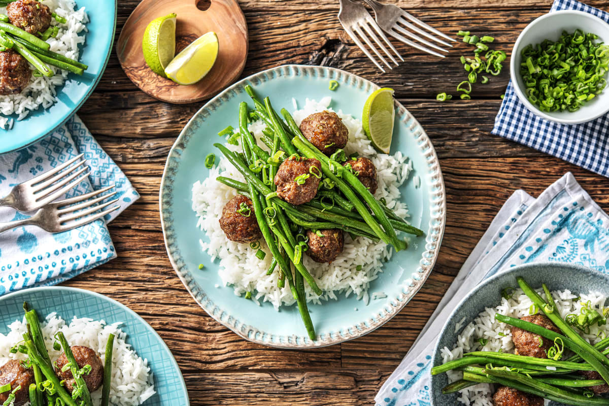 Hoisin-Glazed Meatballs