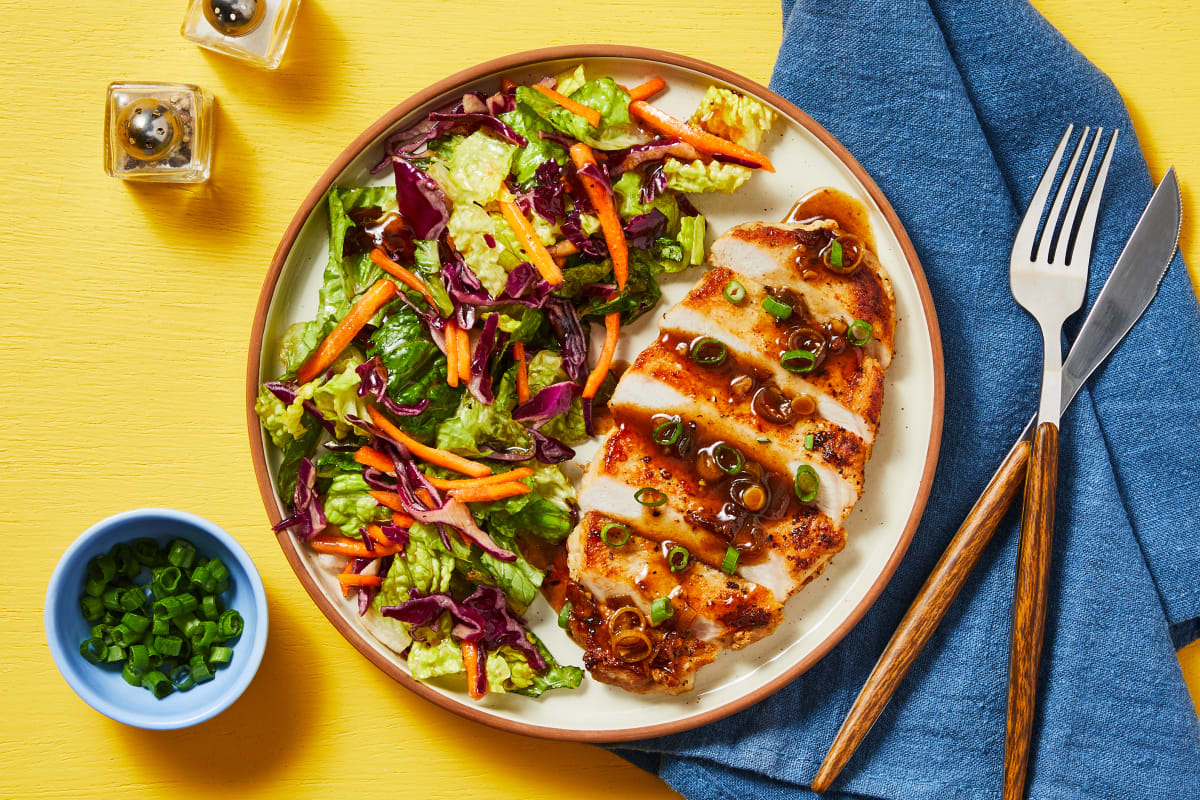 Hoisin-Glazed Pork Chops