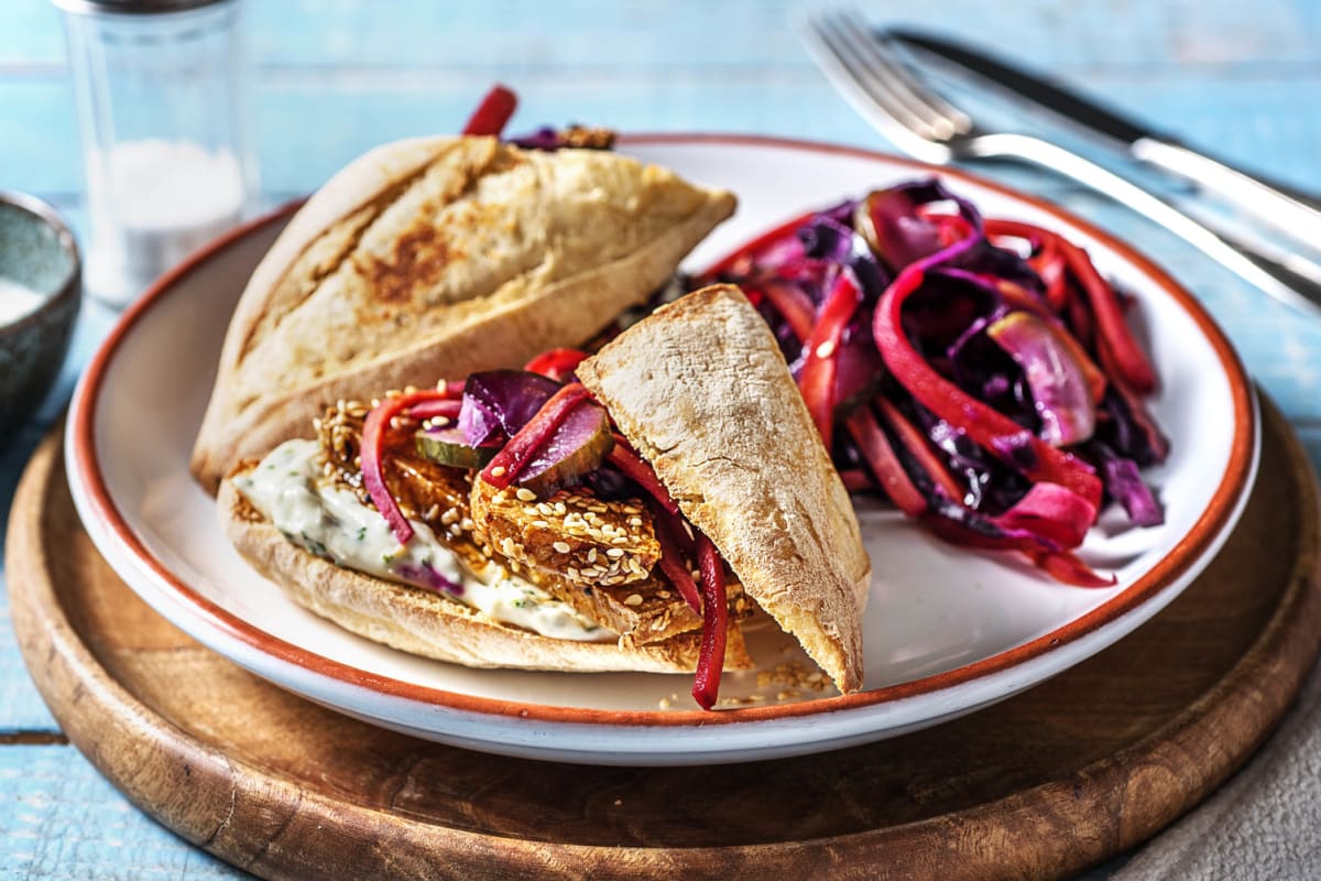 Hoisin Glazed Tofu Banh Mi