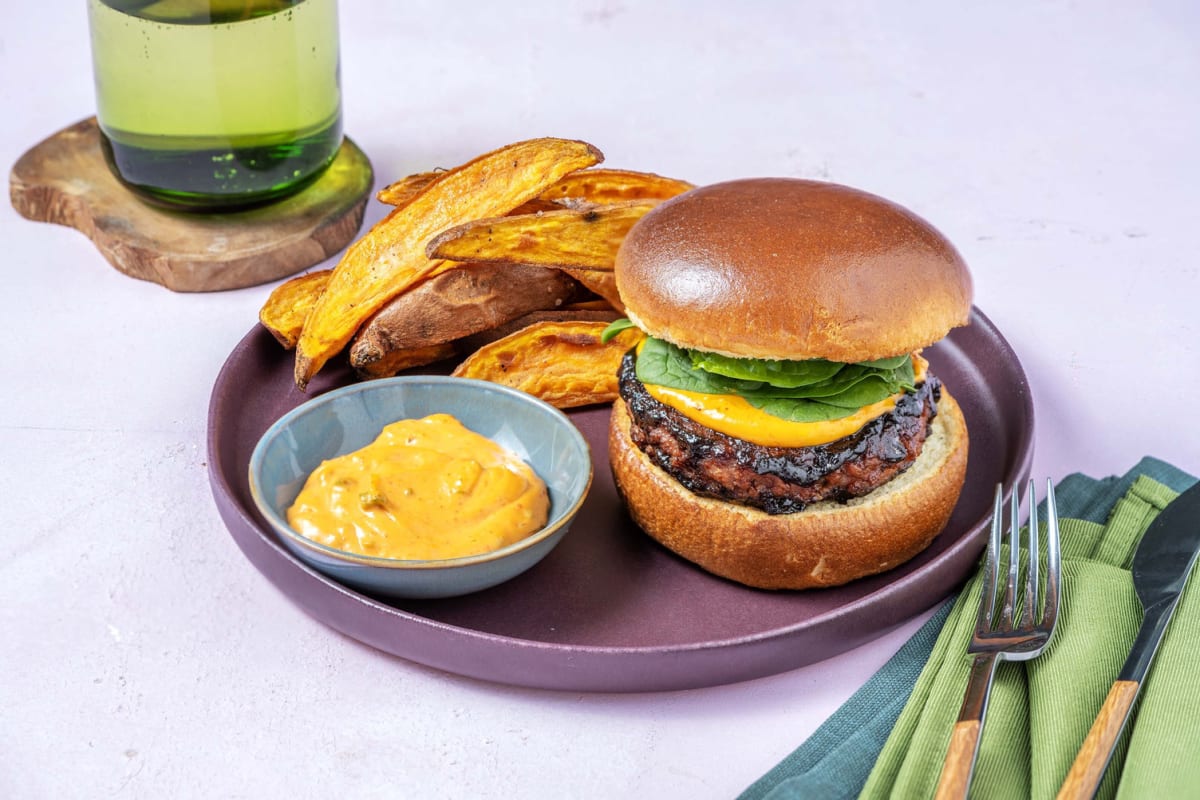 Hoisin Veggie Burgers