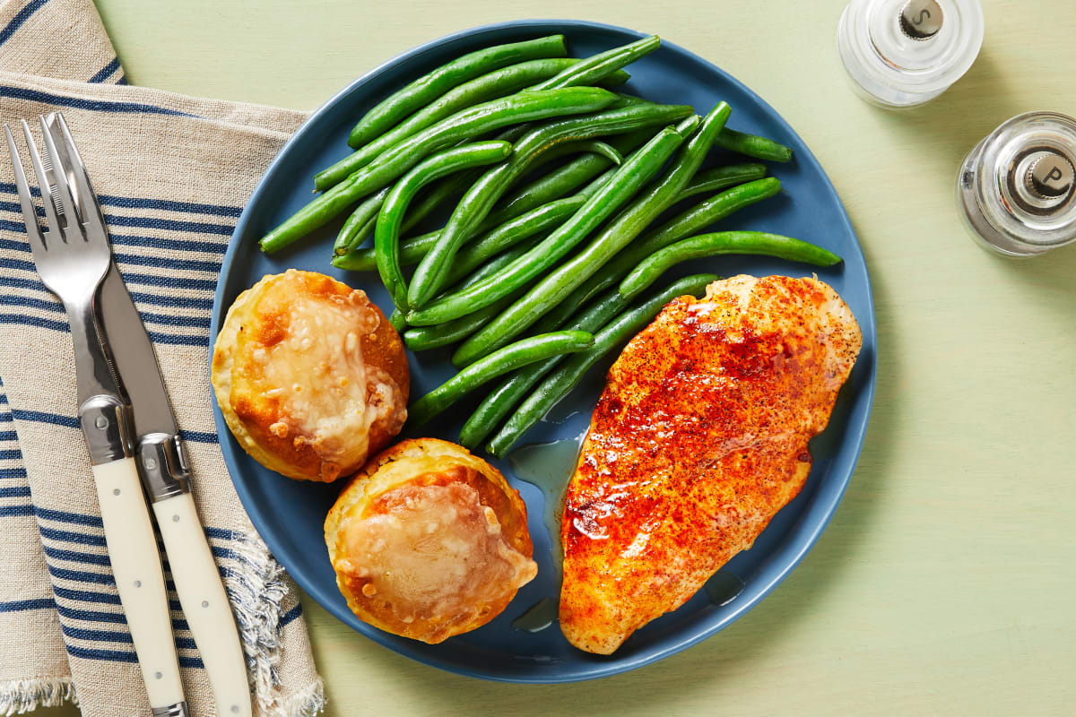 Honey-Drizzled Paprika Chicken
