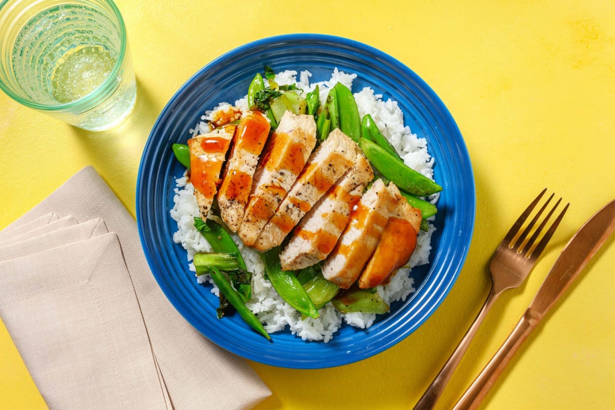 Honey-Ginger Turkey Bowls