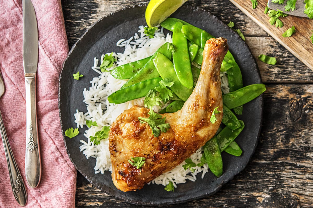 Honey Lemongrass Chicken Legs