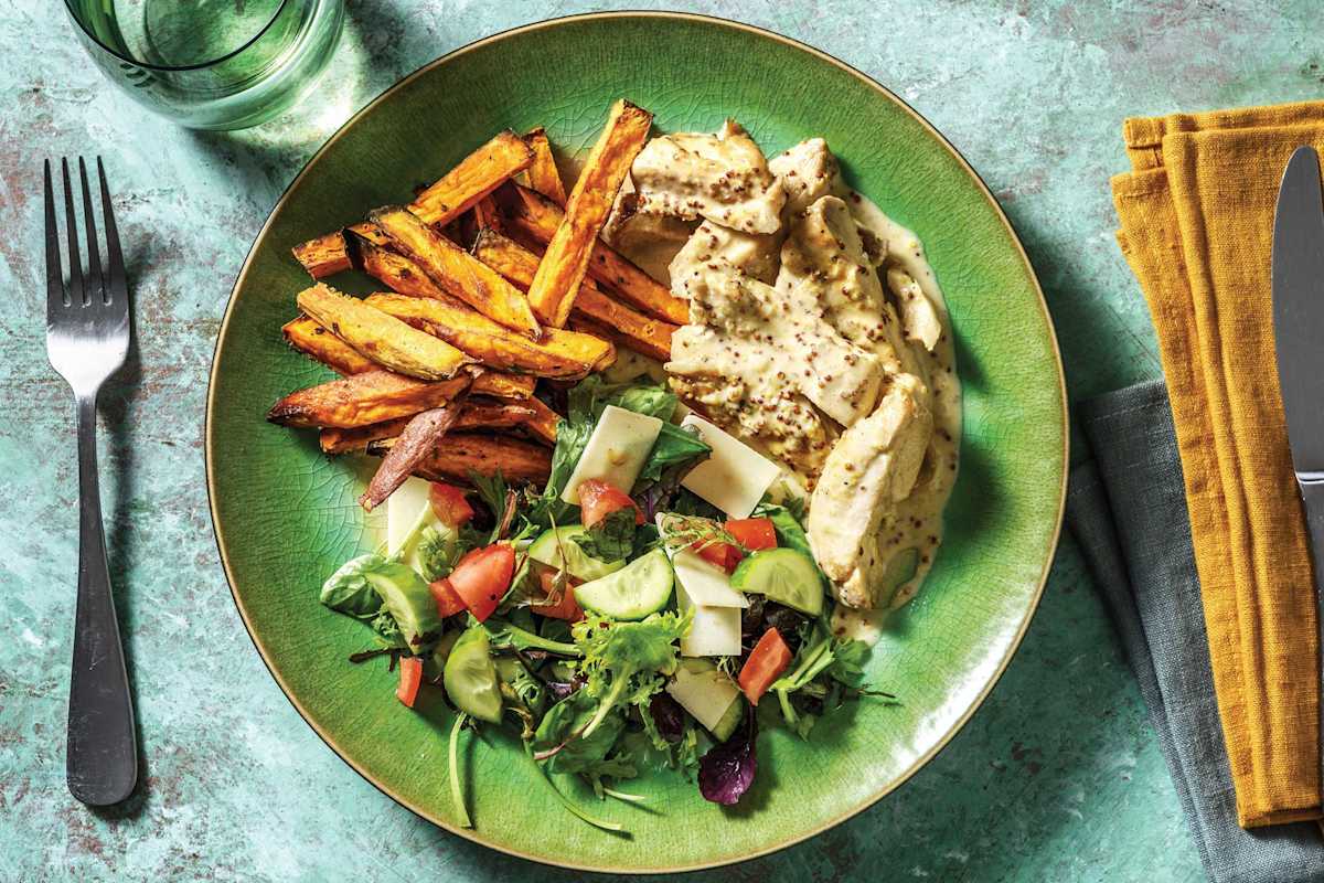 Creamy Honey Mustard Chicken