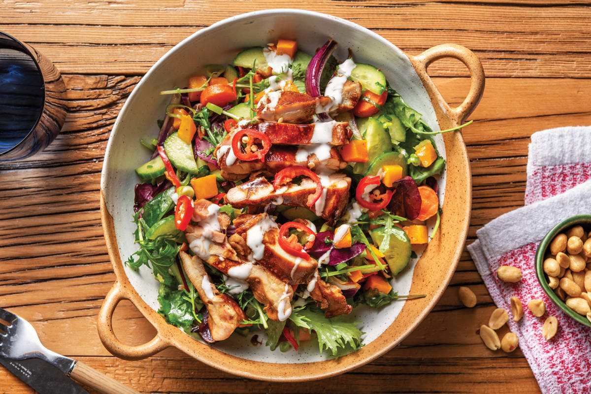 HoneySoy Chicken Salad Recipe HelloFresh