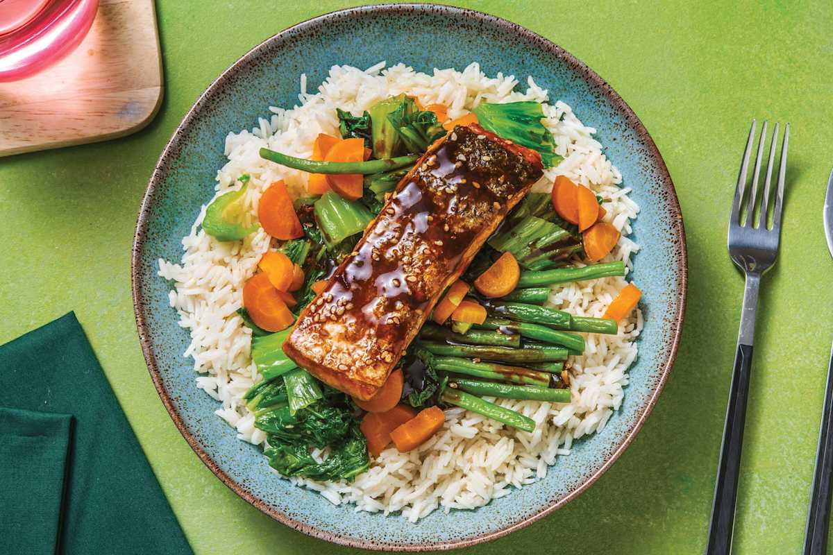 Teriyaki-Glazed Salmon
