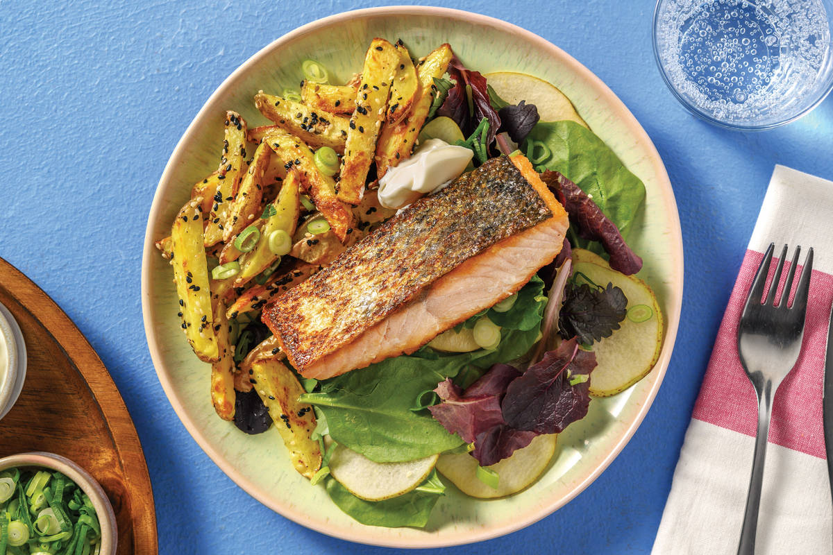 HoneySoy Glazed Salmon Recipe HelloFresh