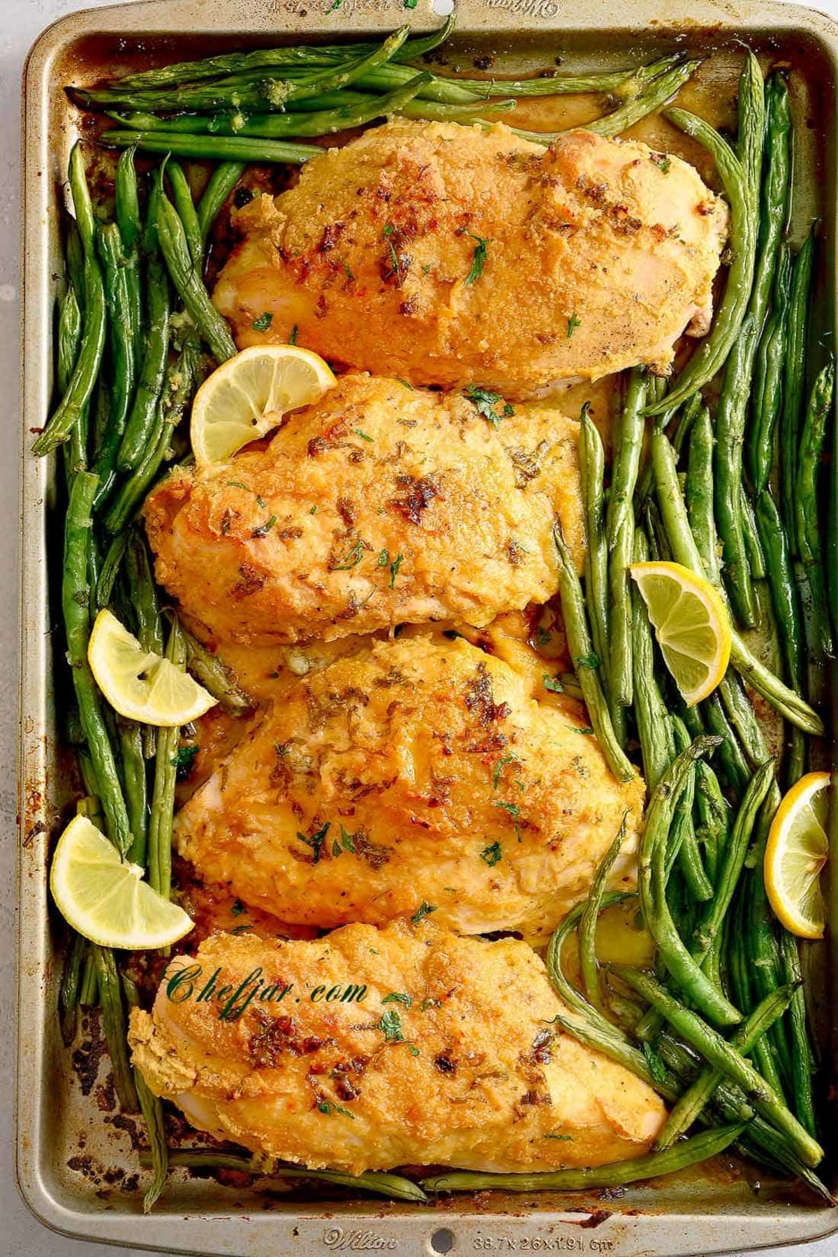 Hummus Crusted Roast Chicken 