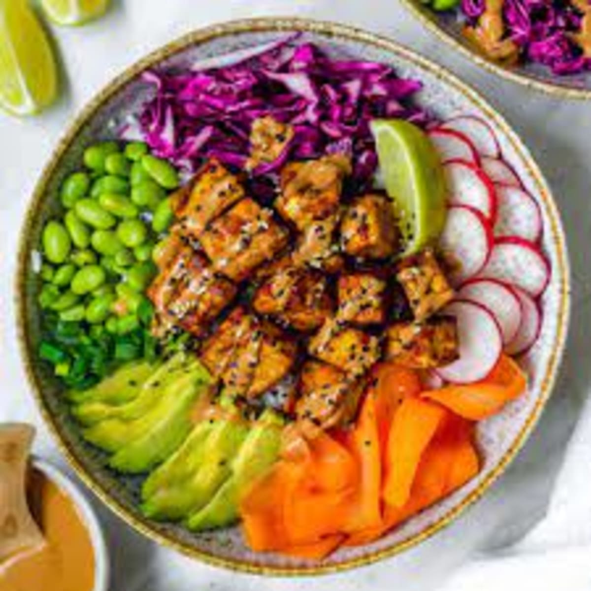 Carb Smart Tofu Buddha Bowls