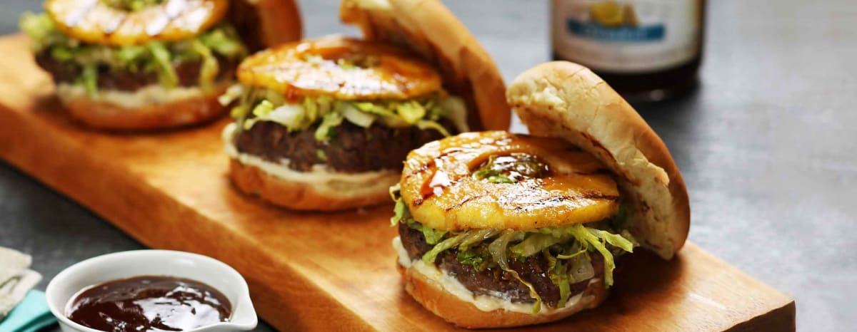 Hawaiian Turkey Burgers