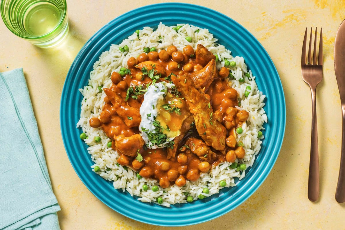Indian Chicken and Chickpea Curry