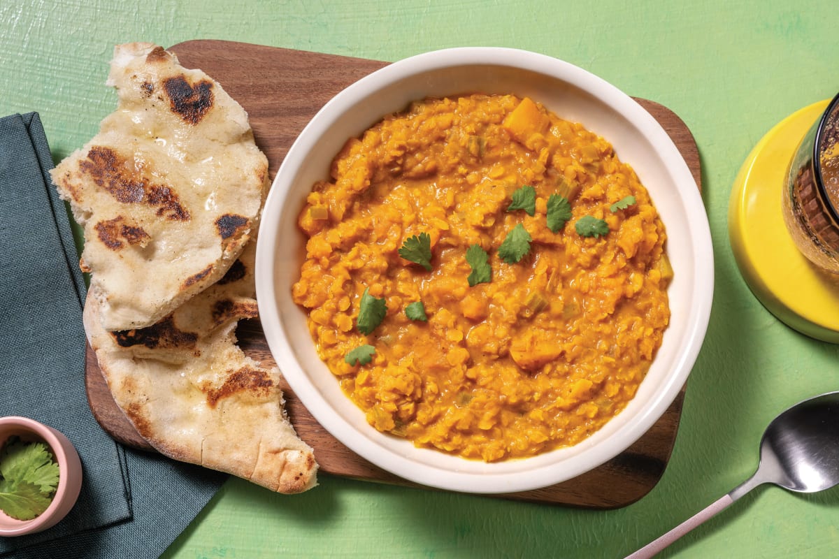 Indian Pumpkin & Chicken Coconut Dhal