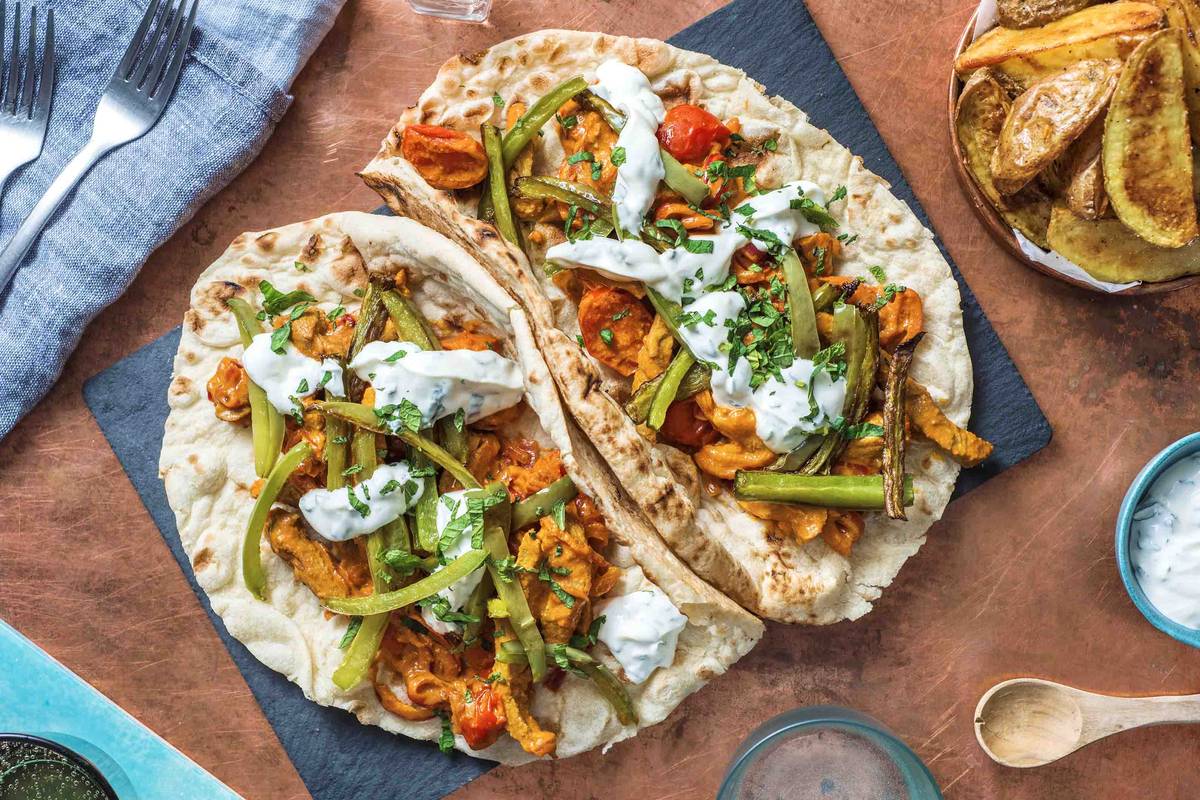 Indian Spiced Lamb Naan Recipe HelloFresh