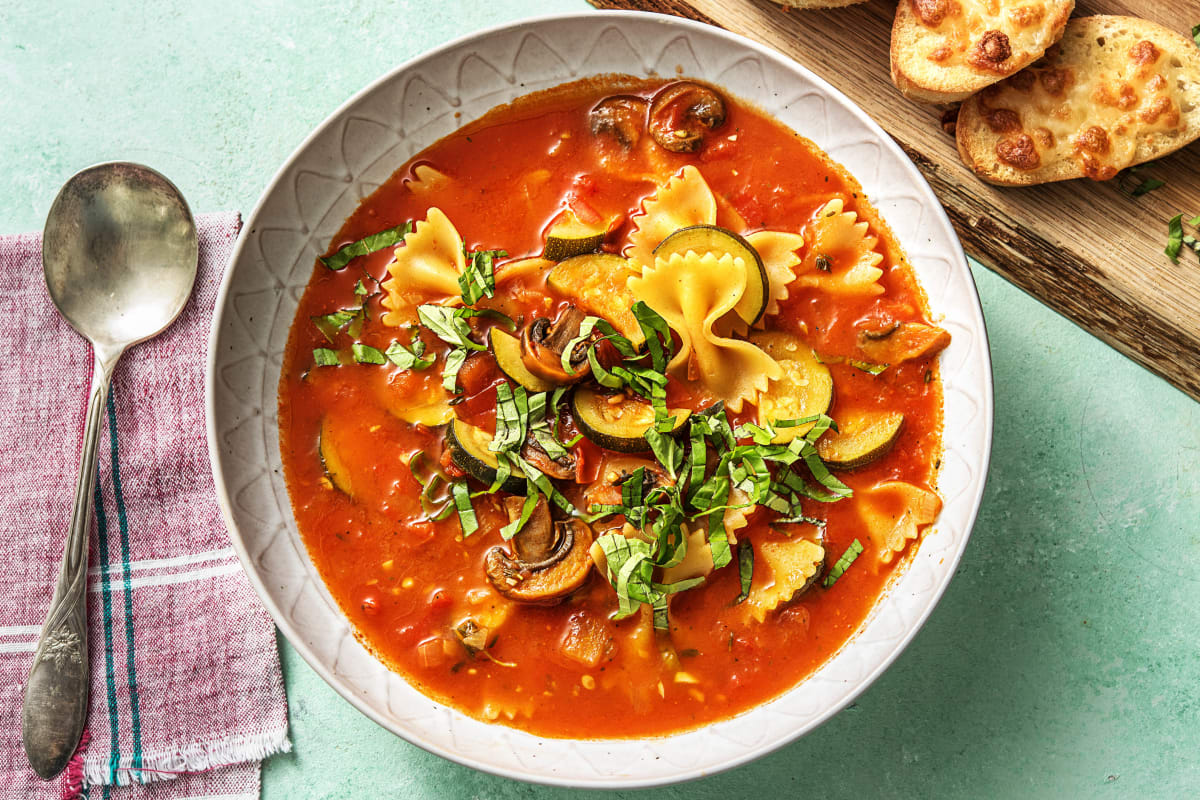 Italiaanse minestronesoep