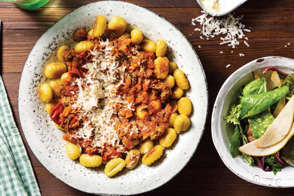 Italian Beef & Gnocchi Bolognese Recipe HelloFresh