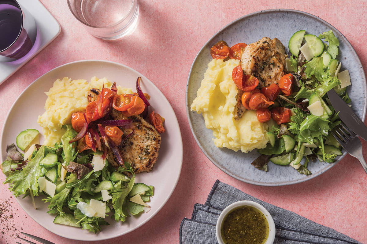 Italian Chicken & Caramelised Cherry Tomatoes Recipe HelloFresh