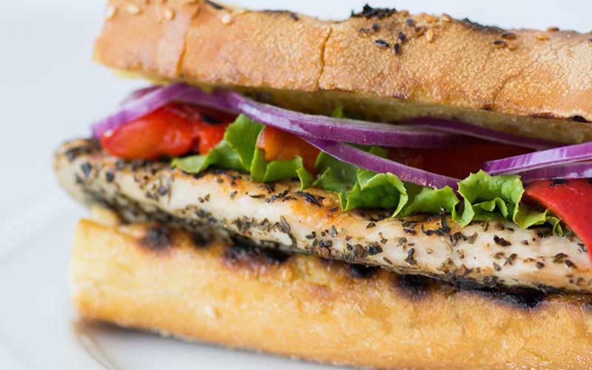 Sweet Italian 'Dressing' Chicken Sandwich