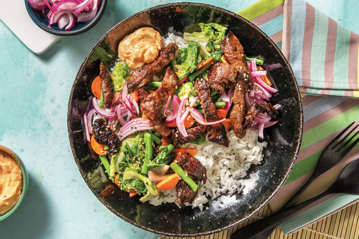 Japanese Beef Bowl Recipe HelloFresh