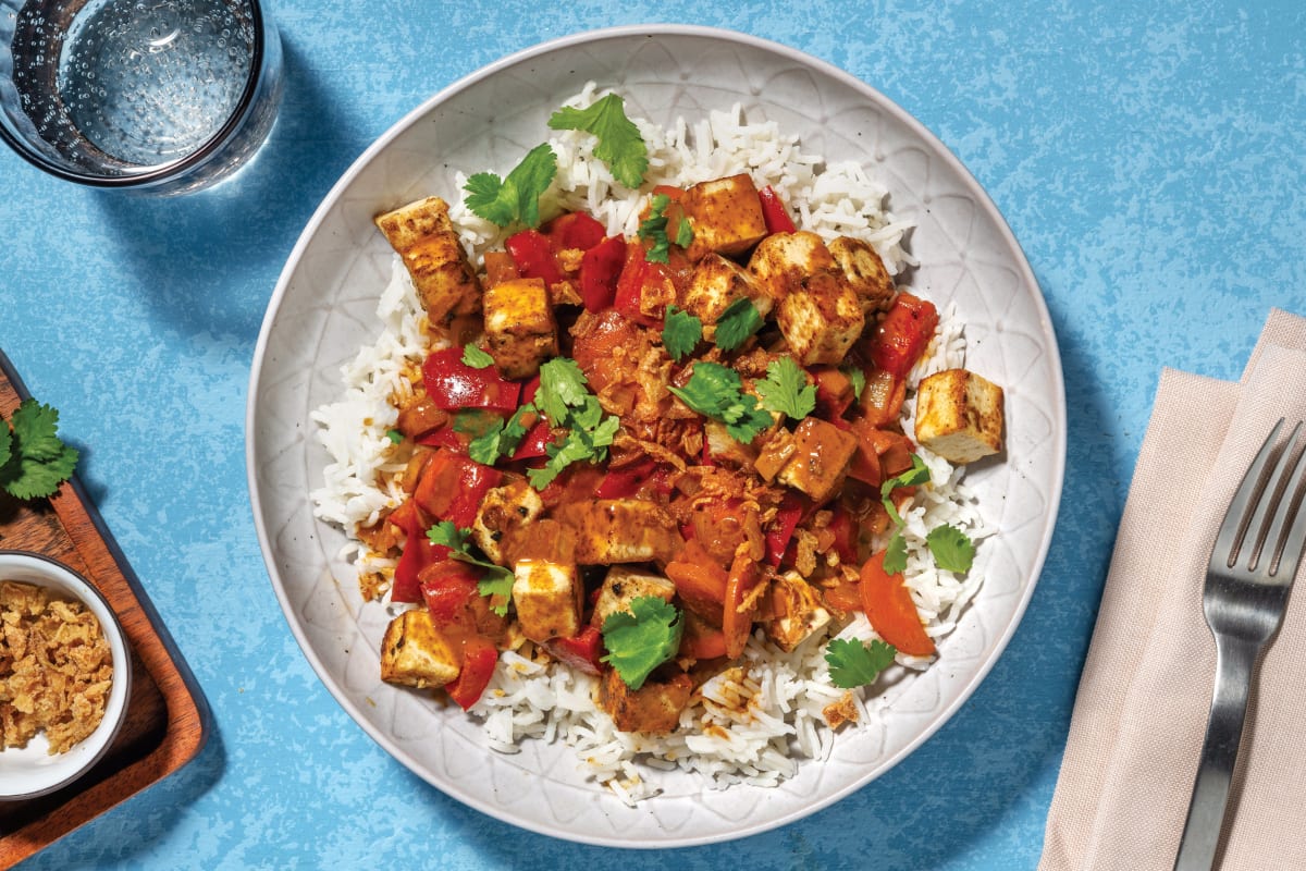 Japanese Sweet-Soy Tofu Curry